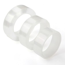 Transparent Double-sided Tape Traceless Washable Adhesive Invisible Tape 1-5M