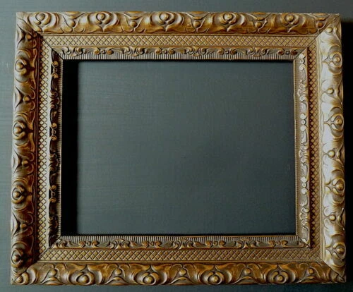 Cadres du XIXe siècle bronze en bois