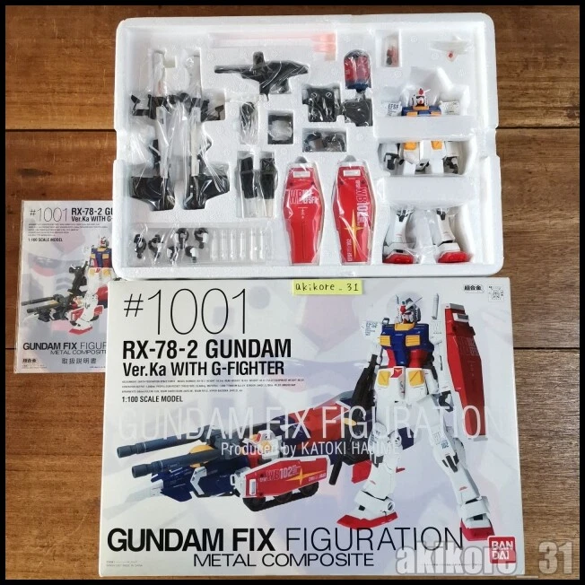 BANDAI GUNDAM FIX FIGURATION METAL COMPOSITE #1001 GUNDAM Ver.Ka 
