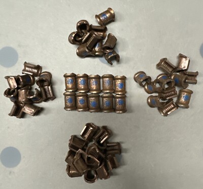 (Lot Of 50) Panduit Copper C-Tap Thin Blue Die Crimp - CTAPF8-12