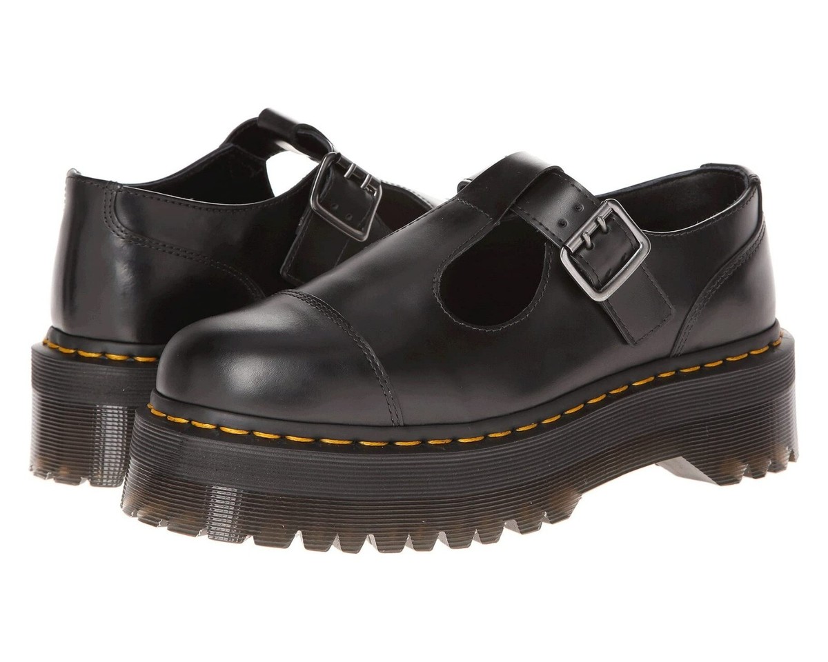 Dr Martens Bethan Black Leather Mary Jane Platform 15727001 Dr Martens Bethan Black Leather Mary Jane Platform 15727001