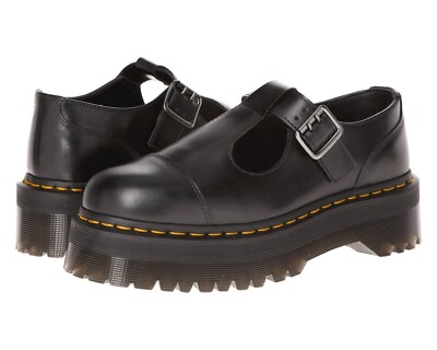 【最終値下げ】Dr. Martens Bethan メリージェーン Dr Martens Bethan Black Leather Mary Jane Platform 15727001