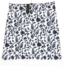 SK17994- NWT TALBOTS Women's Polyester A-Line Skirt Floral Multi Size 12 129.00
