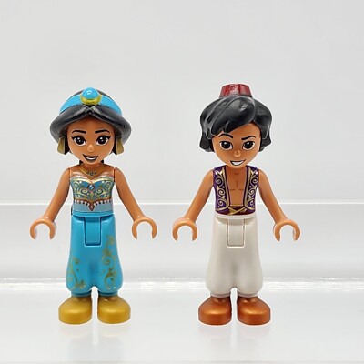 JASMINE Lego Jasmine and Aladdin Dp066,067 41161 Gold and Copper Preowned