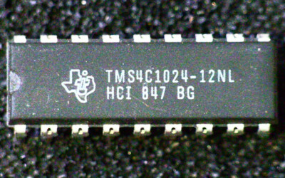 2 Stück DRAM Texas Instruments TMS4C1024-12NL RAM#271