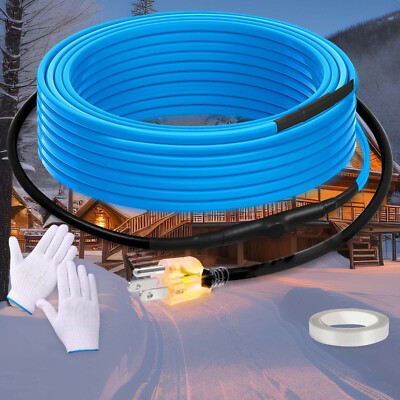 6 Feet SnulyHeet Self-Regulating Heat Trace for Pipe Freeze Protection 120V