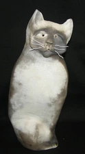 CAT KITTY JAXEL JAKEL ? SCULPTURE STATUE FIGURINE FIGURE 14 1/2"