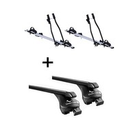 2XfahrradträGer Sagittar+DachträGer Quick Stahl FüR Landrover Discovery Sp. Ab15