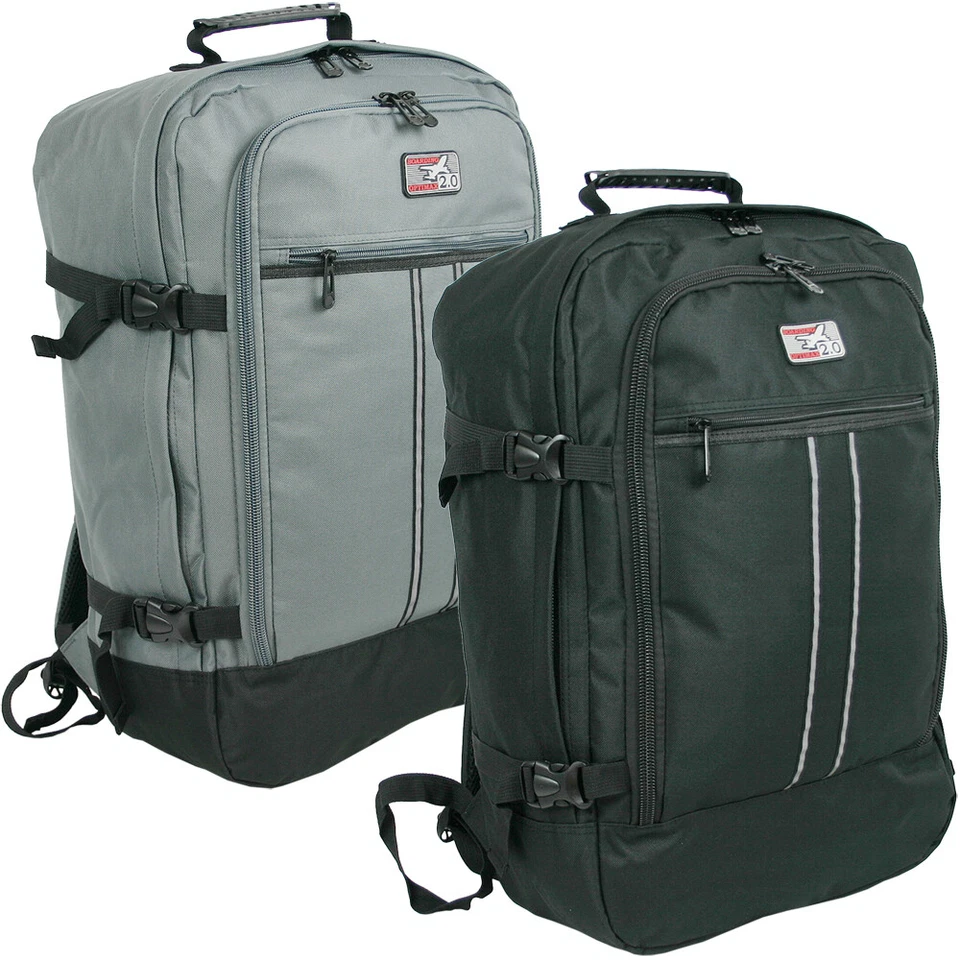 Rucksack groß Reise Airport Handgepäck-Format robust sehr leicht viele Fächer