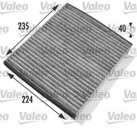 Innenraumfilter Valeo Protect 698778 Aktivkohlefilter FüR Mercedes W163 Klasse