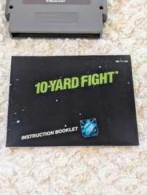NINTENDO ENTERTAINMENT SYSTEM NES 10-YARD FIGHT - COMPLETE IN BOX 