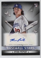 2022 Topps Update Baseball Stars Black 61/199 Ryan Pepiot #BSA-RPE Auto 13lw