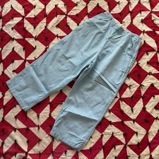 Vintage Women’s Side Zip Shorts 50s 60s Blue Cute Knee Knocker