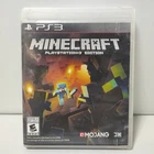 Minecraft PS3 Edition (PlayStation 3, 2014) NO MANUAL