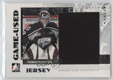 2007-08 ITG Heroes and Prospects Game-Used Jersey Thomas McCollum #GUJ-14 2a8