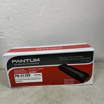 PANTUM PB-211EV Printer Cartridge Black Toner 1600 Pages Sealed in Box New