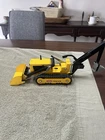 Vintage 1960s Tonka Trencher Backhoe Loader Pressed Steel Made in USA