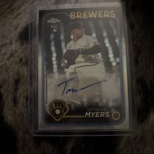 2024 Topps Chrome Update Series - Autographs Tobias Myers #AC-TM Refractor /499 