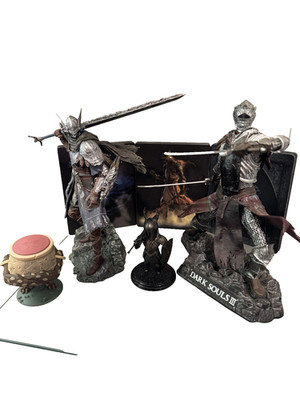 Dark Souls 3 Collector's Edition Bundle Elden Ring Night Reign Statue +Steelbook