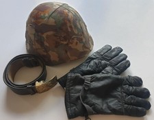 JAMES BOND DIE ANOTHER DAY NORTH KOREAN HELMET COVER BELT GLOVES PROP COSTUME