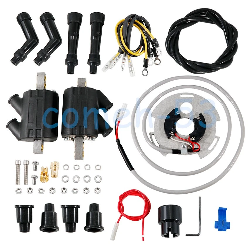 Conjunto de bobina de sensor de pulso para Kawasaki KZ1000D Z1 KZ1000A MKII KZ1000R réplica Foto 2 de 4