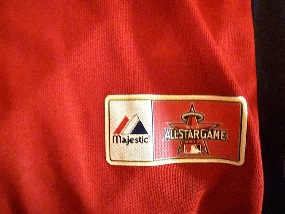 Camiseta para hombre Majestic American League 2010 All Star Game, David Ortiz, talla M Foto 3 de 4