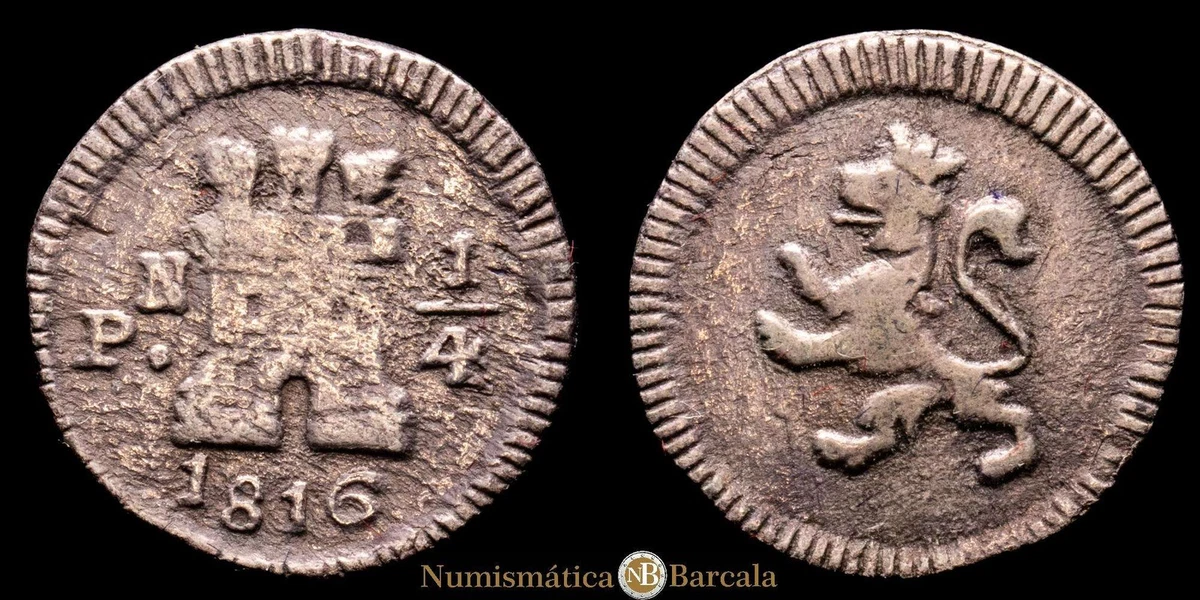 1816 Year Spanish Coins for sale | eBay