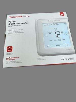 #ad Honeywell Home T6 Pro Smart Thermostat TH6220WF2006 $75.00