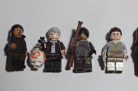 LEGO STAR WARS MINIFIGURES - Seven Figures from SET 75105 - COMPLETE