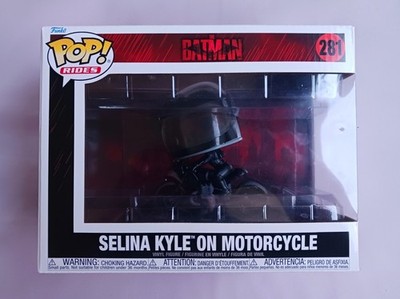 Funko Pop! Rides The Batman Selina Kyle on Motorcycle #281