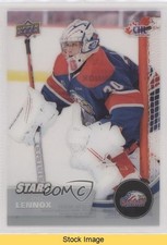 2021-22 Upper Deck CHL Stars Clear Cut Tristan Lennox #322 READ kr0