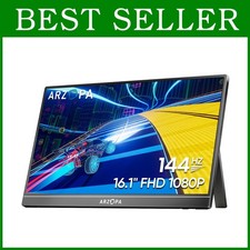External Second Screen, 16.1" 144Hz Portable Monitor