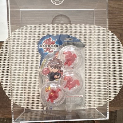 Bakugan New Vestroia Pyrus Dan Evolution Set Sealed Clear Case Included