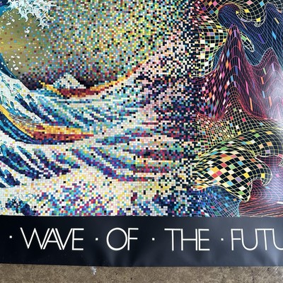 アート・デザイン・音楽 No real time info available 1982 Nokes Berry The Wave of The Future Vintage Computer Ad Poster