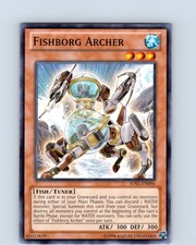 Yu-Gi-Oh TCG Fishborg Archer JOTL-EN096 Unlimited Regular Common Card NM