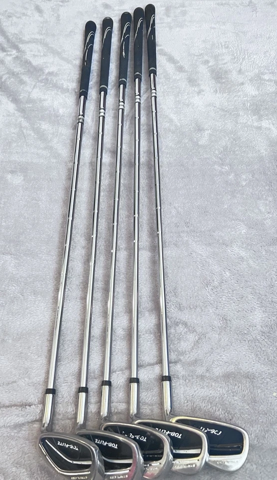 Top Flite Stainless Iron Set (5 Clubs) - Mens Golf Club - RH Awesome Steel Value - Image 4 of 4