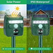 1 Pack Solar Energy Repellent – Weatherproof, Easy Installation