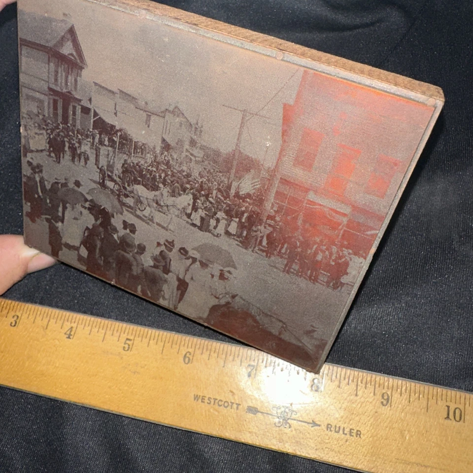 Printing Block ( J.P. Wallace State Bank Pelican Rapids, Minnesota ) Real Photo! - Image 2 of 4