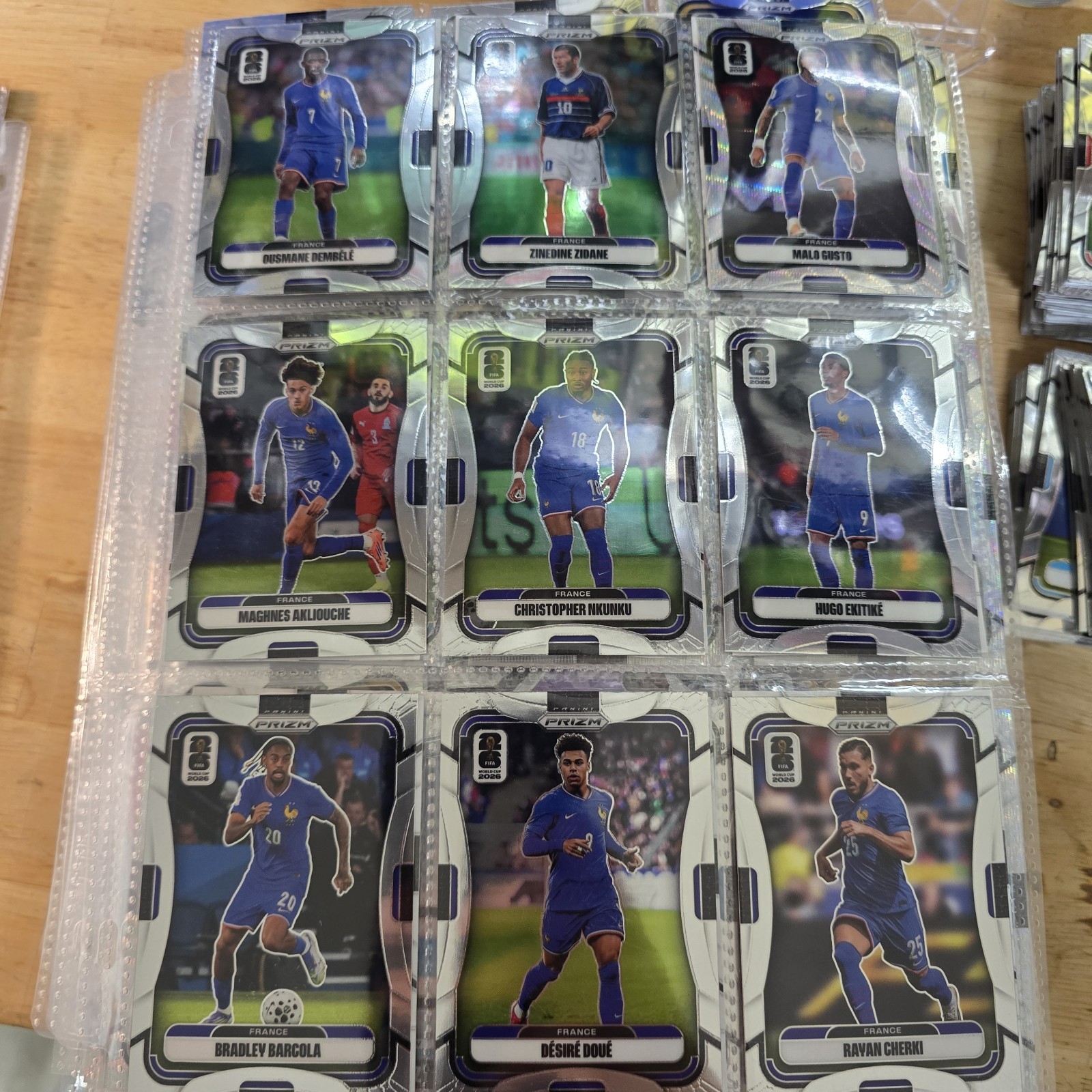 Panini Prizm WC 1200+ Card Soccer Bulk Lot Rookies Refractors Parallels Whatnot view 18