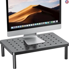 Kitsure Monitor Stand for Desk - Ergonomic Monitor Riser, Laptop Stand with