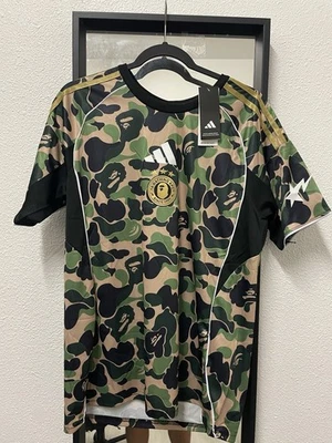Bape x Adidas Soccer Jersey Men's Size M - Image 1 of 4