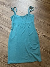 USED women’s Fashion Nova Blue Dress Size Medium Double Straps