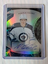 2015-16 Upper Deck Trilogy Rookie Premieres Auto #157 Nikolaj Ehlers /199