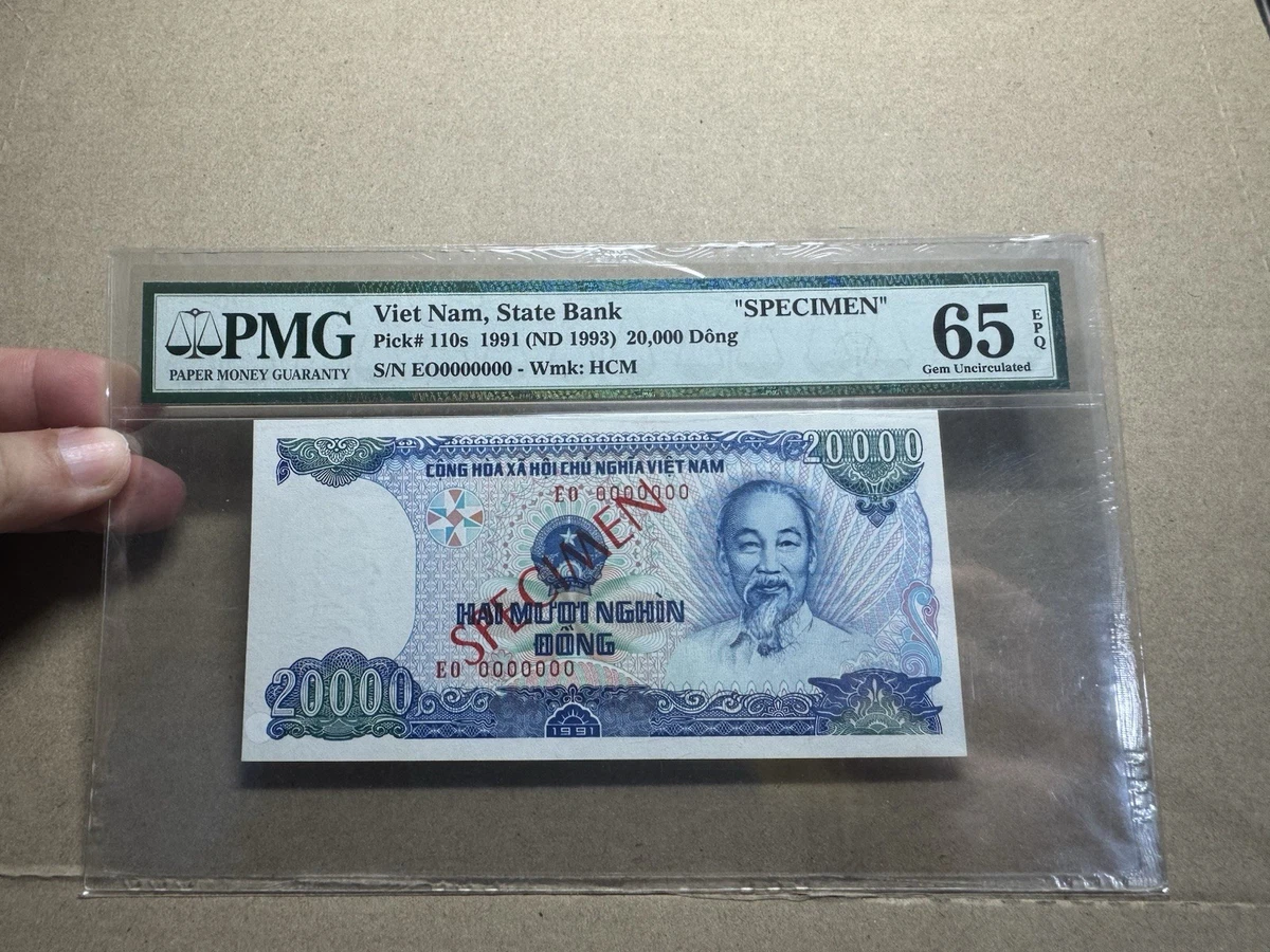 ベトナム 旧紙幣 20000ドン (1991年) Vietnamese Paper Money 20,000 ₫ Denomination 1991 for sale | eBay