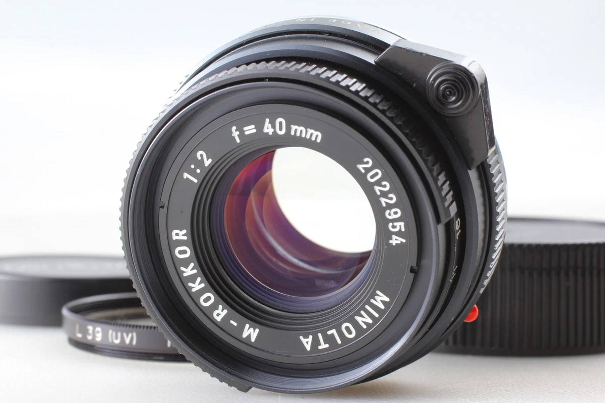 Minolta M Rokkor 40mm F2 for sale - eBay
