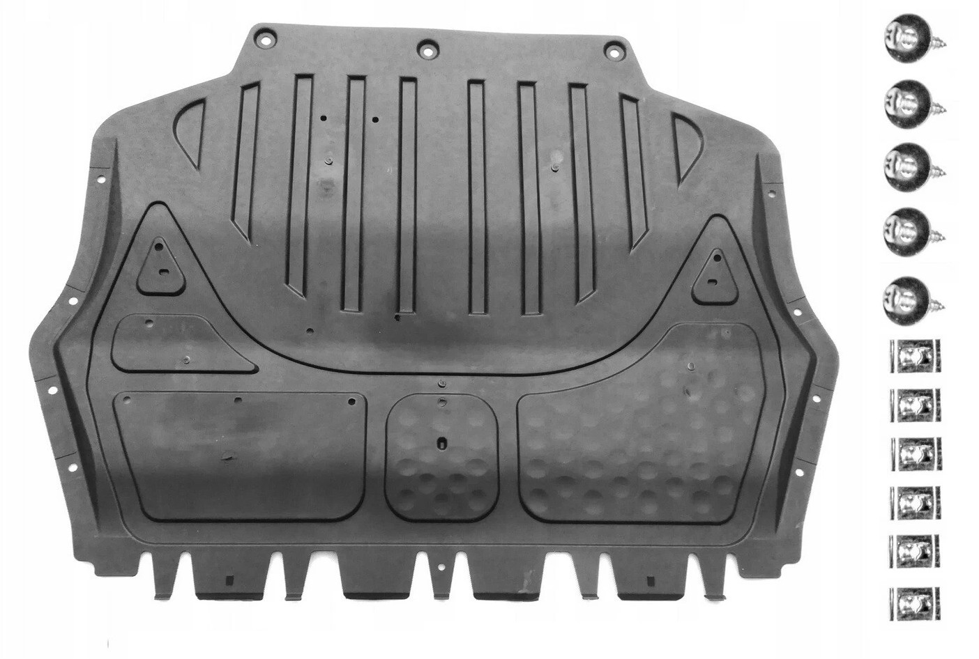 Plaque cache protection sous moteur VW Golf 5 6 Audi A3 8P noir