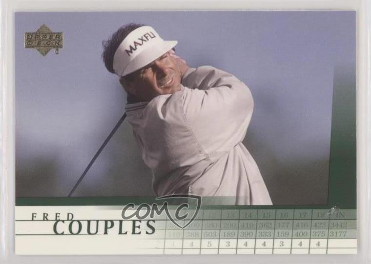 2001 Upper Deck Fred Couples #7 0d2