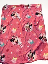 Minnie Mouse Girls Toddler Size Bedspread Hand Made