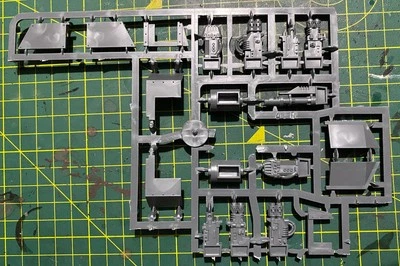 GAMES WORKSHOP Astra militarum Leman Russ Sponsons And Weapons Sprue Warhammer 40000