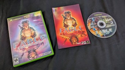 XBOX : FABLE LIMITED EDITION BONUS DVD CIB TESTED WORKING EB GAMES